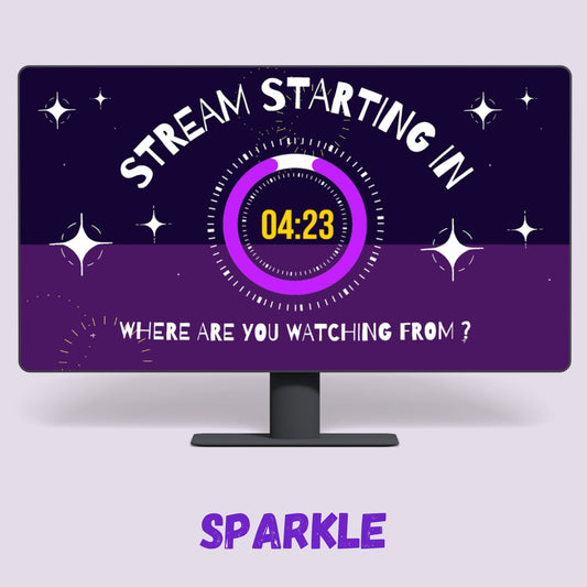 Sparkle 5 Minutes Countdown Timer