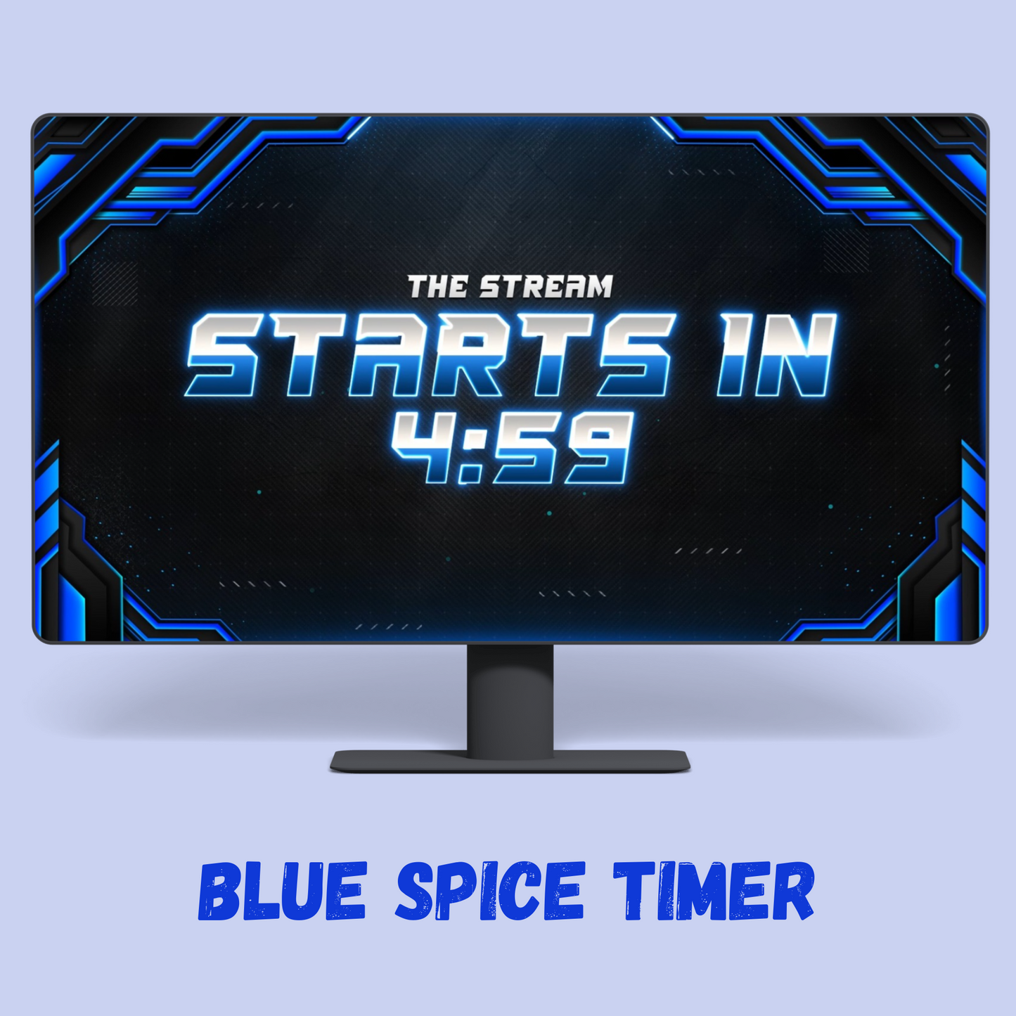 BLUE SPICE  5 Minutes Countdown Timer